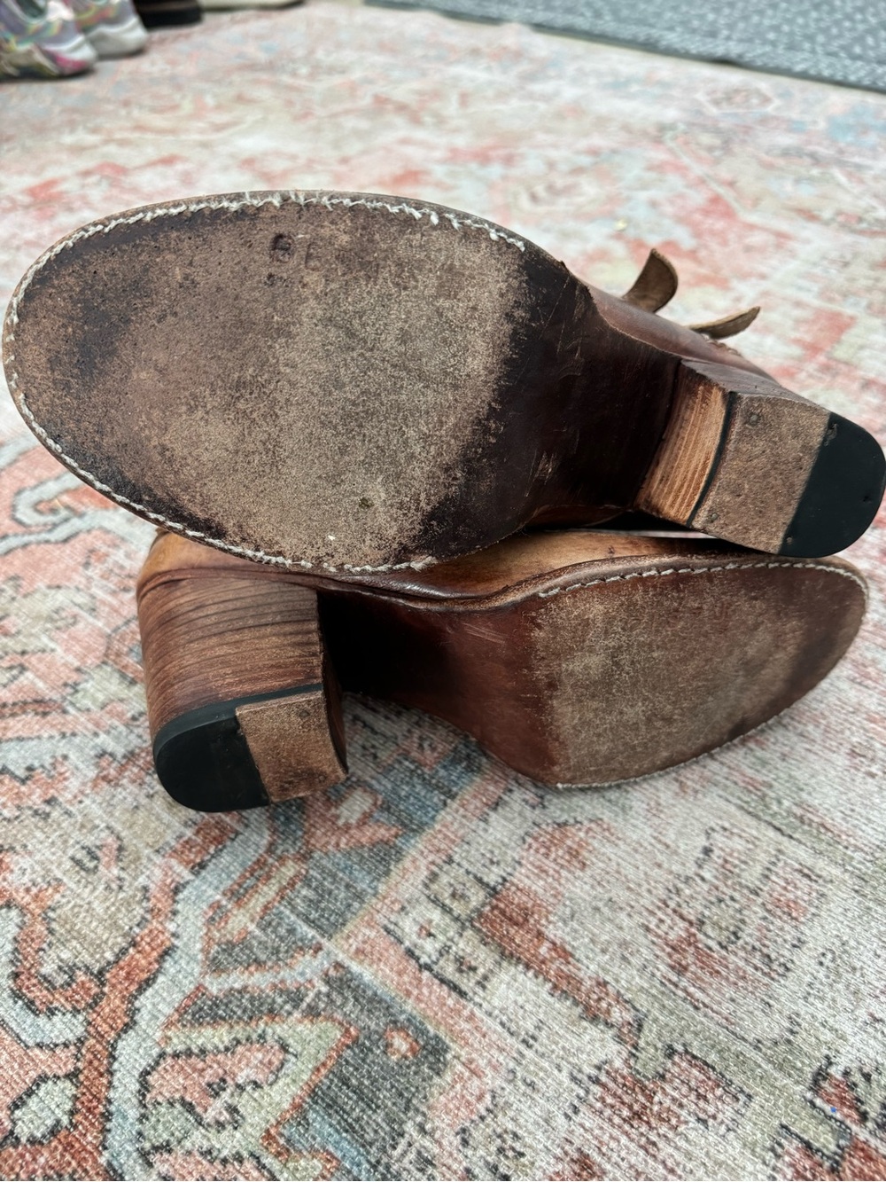 Bed Stu Cobbler Boots - Picture 3 of 4